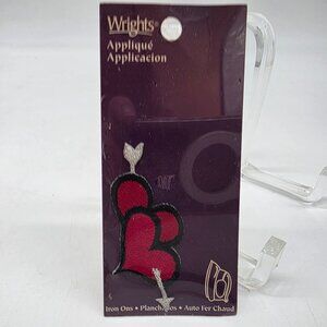 Heart & Arrow Iron-On Applique Patch By Wrights